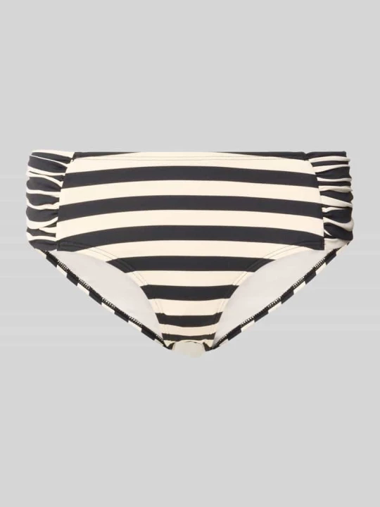 Zdjęcie produktu Majtki bikini ze średnim stanem z detal z logo model 'Yadbor' Barts Czarny