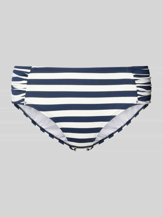 Zdjęcie produktu Majtki bikini ze średnim stanem z detal z logo model 'Yadbor' Barts Granatowy