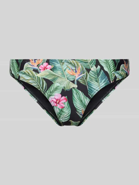 Zdjęcie produktu Figi bikini ze wzorem na całej powierzchni model ‘BAOMI’ Pieces Czarny