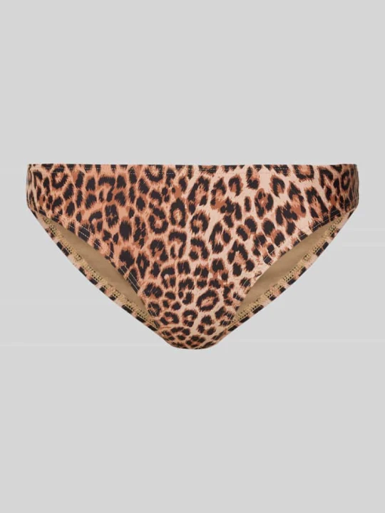Zdjęcie produktu Figi bikini ze wzorem na całej powierzchni model ‘BAOMI’ Pieces Jasnobrązowy