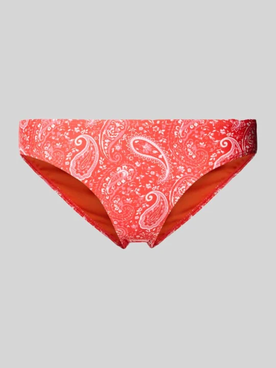 Zdjęcie produktu Figi bikini ze wzorem na całej powierzchni model ‘BAOMI’ Pieces Jasnoczerwony