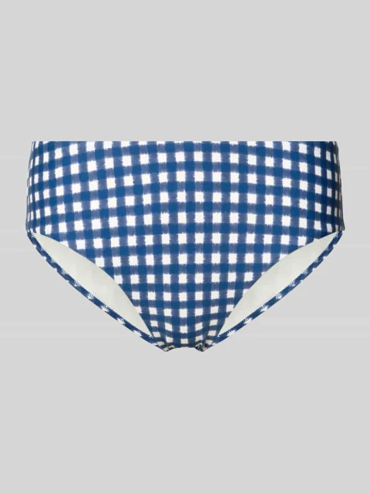 Zdjęcie produktu Figi bikini we wzór w kratę model 'GINGHAM PANTY' Marc O'Polo Niebieski
