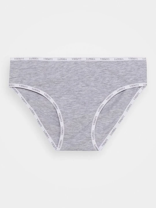 Zdjęcie produktu Figi Hipster La Perla jasnoszary melanż