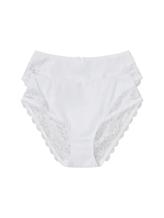 Zdjęcie produktu Figi maxi (2 pary) BonPrix biały