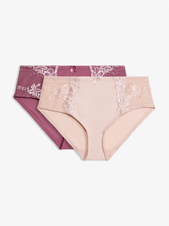 Zdjęcie produktu Figi modelujące (2 pary) BonPrix fioletowy