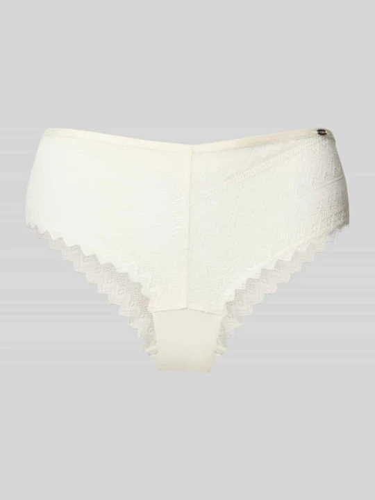 Zdjęcie produktu Figi o kroju slim fit z aplikacją z logo model ‘Cheeky’ SKINY Złamany biały