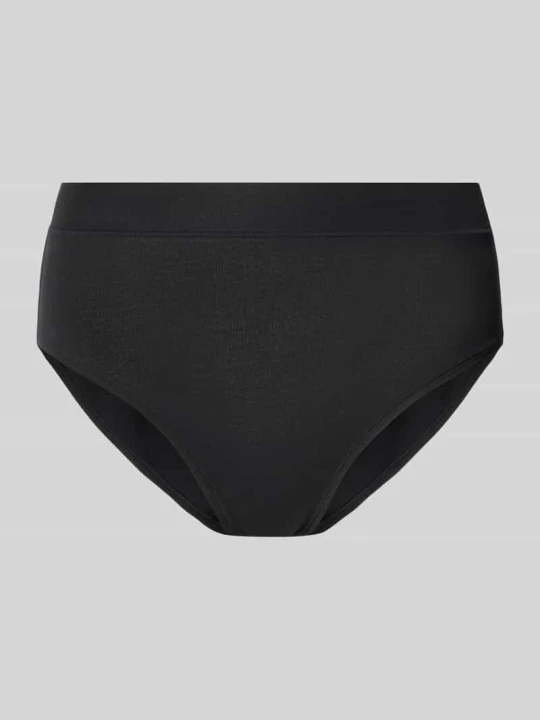 Zdjęcie produktu figi o kroju slim fit z mieszanki bawełny model 'Retro' Schiesser Czarny