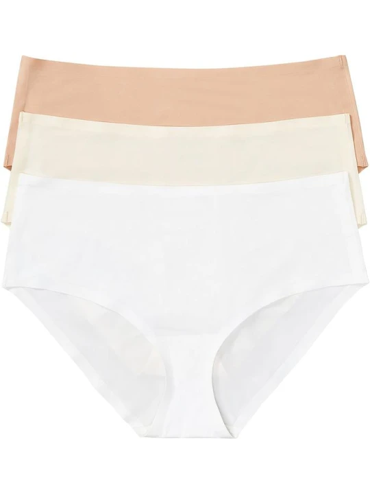 Zdjęcie produktu Figi panty Feel Comfort bezszwowe (3 pary) BonPrix różowy