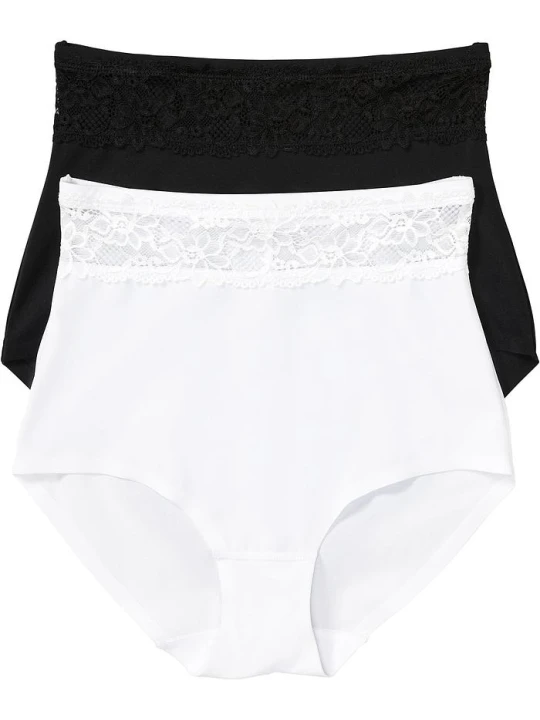 Zdjęcie produktu Figi panty shape, lekki stopień modelowania sylwetki (2 pary) BonPrix czarny