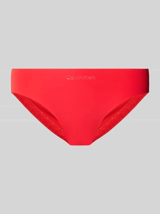 Zdjęcie produktu Figi z bezszwowym wykończeniem materiału Calvin Klein Czerwony