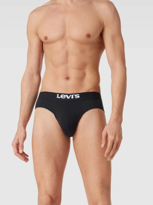 Zdjęcie produktu Figi z detalem z logo model ‘SOLID BASIC’ Levi's Czarny