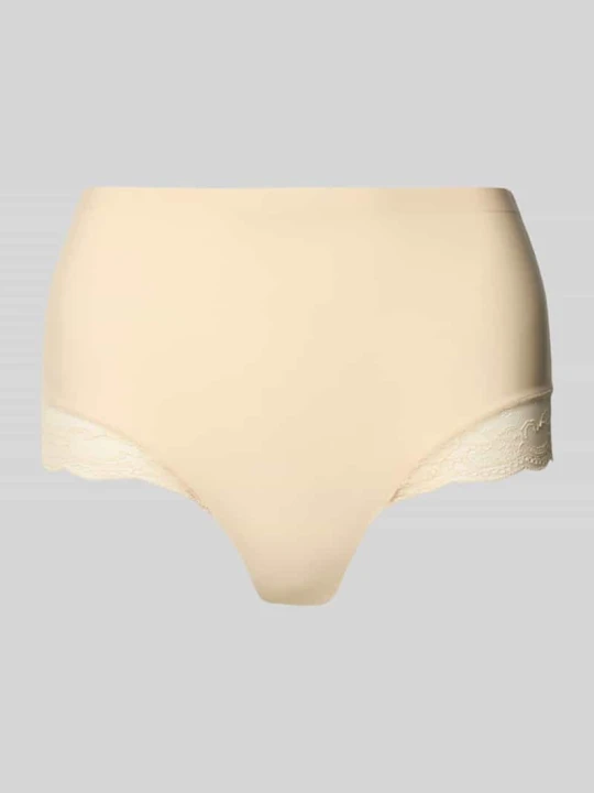 Zdjęcie produktu Figi z elastycznym pasem i koronką Magic Bodyfashion Beżowy