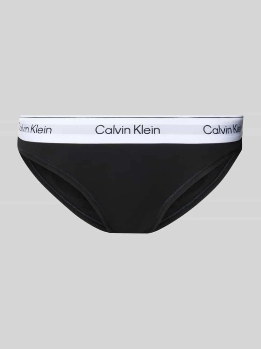 Zdjęcie produktu Figi z mieszanki bawełny Calvin Klein Czarny