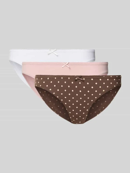 Zdjęcie produktu Figi z mieszanka bawełny w zestaw 3 szt. Jake*s Jasnoróżowy