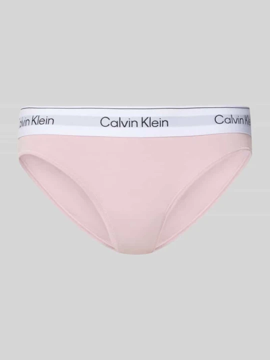 Zdjęcie produktu Figi z mieszanki bawełny i modalu Calvin Klein Różowy