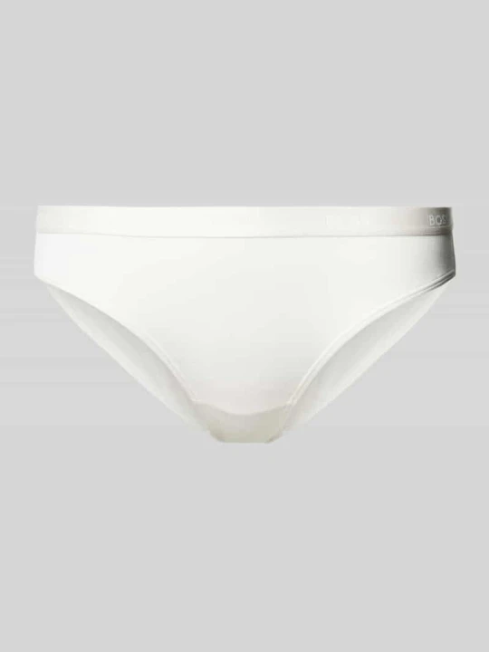 Zdjęcie produktu Slip z mieszanki wiskozy Boss Biały