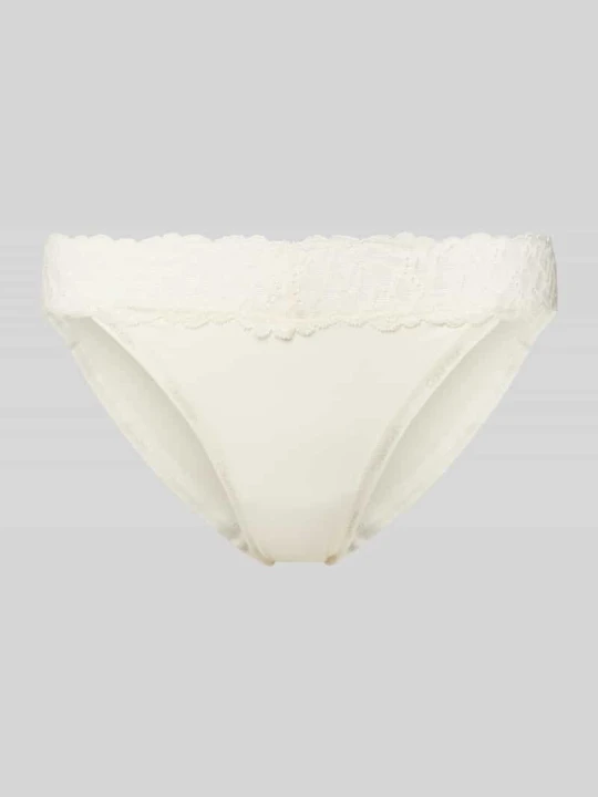 Zdjęcie produktu Figi z obszyciem koronką Calvin Klein Złamany biały