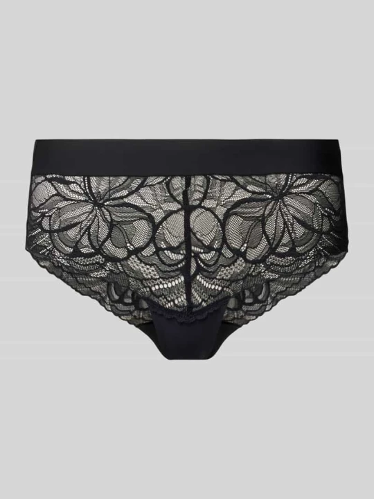 Zdjęcie produktu Majtki typu hipster model ‘Body Makeup Illusion Lace’ Triumph Czarny