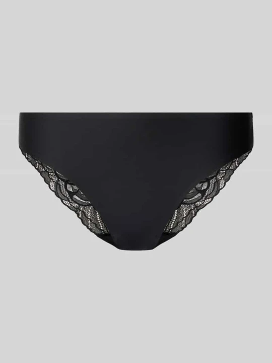Zdjęcie produktu Figi z koronką model ‘Body Makeup Illusion Lace’ Triumph Czarny