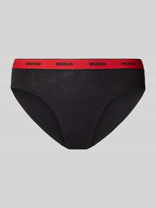 Zdjęcie produktu Figi z paskiem z logo model ‘CAROUSEL’ Hugo Czerwony