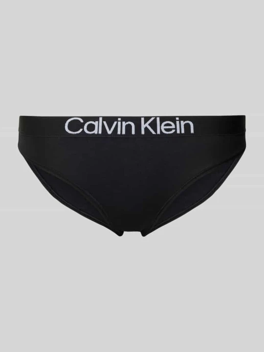Zdjęcie produktu Figi z paskiem z logo model ‘MAX’ Calvin Klein Czarny