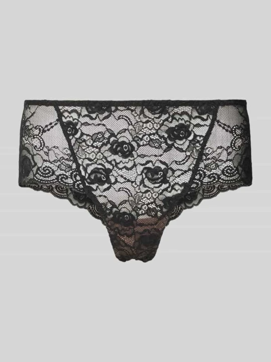 Zdjęcie produktu Figi z półprzezroczystego materiału model ‘Cyrile’ MARIE JO Metaliczny czarny