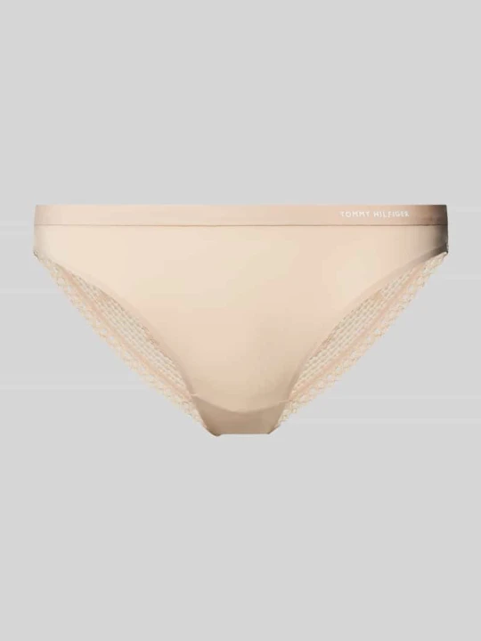 Zdjęcie produktu Figi z półprzezroczystego materiału model ‘Tailored Comfort’ Tommy Hilfiger Beżowy
