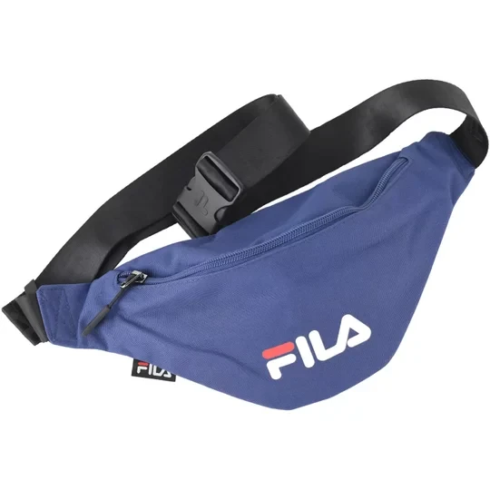 Zdjęcie produktu Fila Barinas Slim Classic Waist Bag FBU0045-50001, Unisex, Granatowe, nerki, poliester, rozmiar: One size