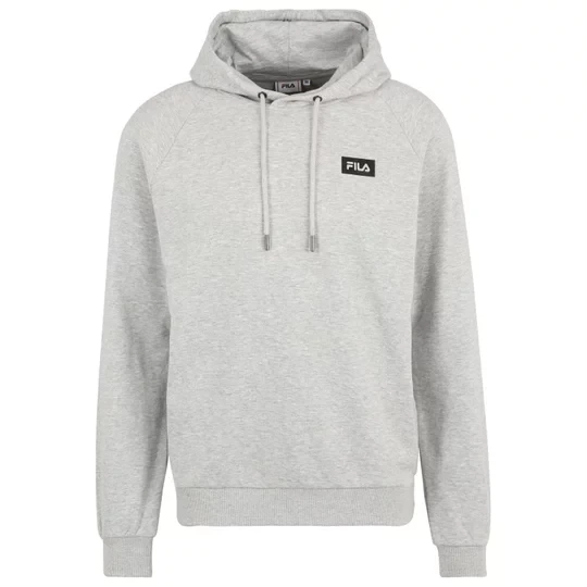 Zdjęcie produktu Fila Belfort Hoody FAM0080-80000, Męskie, Szare, bluzy, bawełna, rozmiar: L