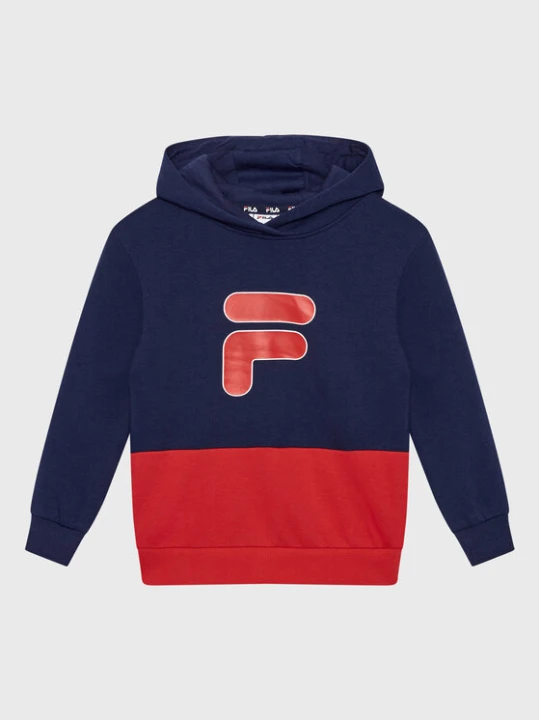 Zdjęcie produktu Fila Bluza Bielefeld FAK0101 Granatowy Regular Fit