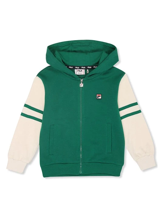Zdjęcie produktu Fila Bluza "Vercelli" w kolorze zielono-beżowym rozmiar: 122/128