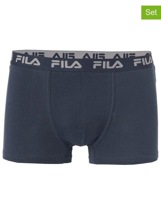 Zdjęcie produktu Fila Bokserki (2 pary) w kolorze granatowym rozmiar: XL