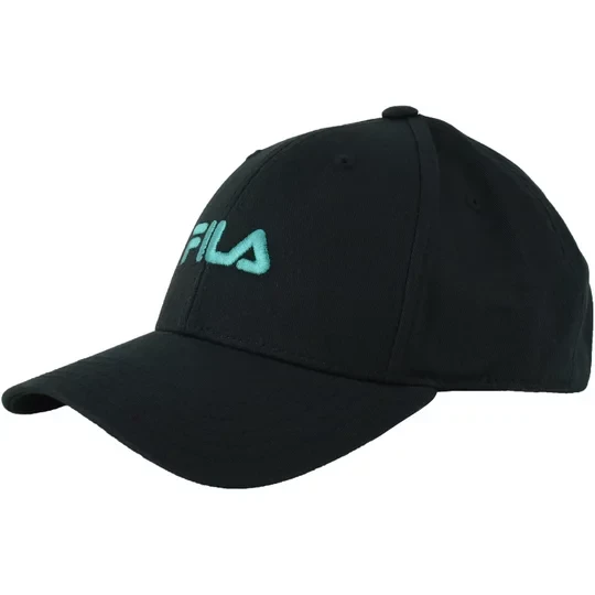 Zdjęcie produktu Fila Brasov 6 Panel Cap FCU0019-80001, Męskie, Czarne, czapki z daszkiem, bawełna, rozmiar: One size
