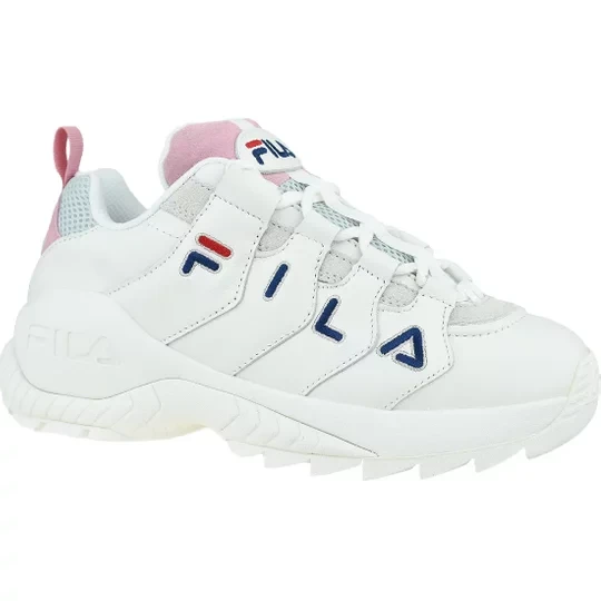 Zdjęcie produktu Fila Countdown Low Wmn 1010751-92W, Damskie, Białe, buty sneakers, skóra powlekana, rozmiar: 40