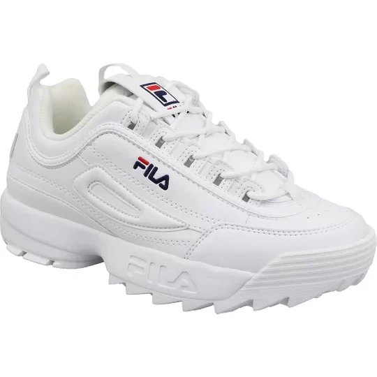 Zdjęcie produktu Fila Disruptor Low Wmn 1010302-1FG, Damskie, Białe, buty sneakers, skóra syntetyczna, rozmiar: 38