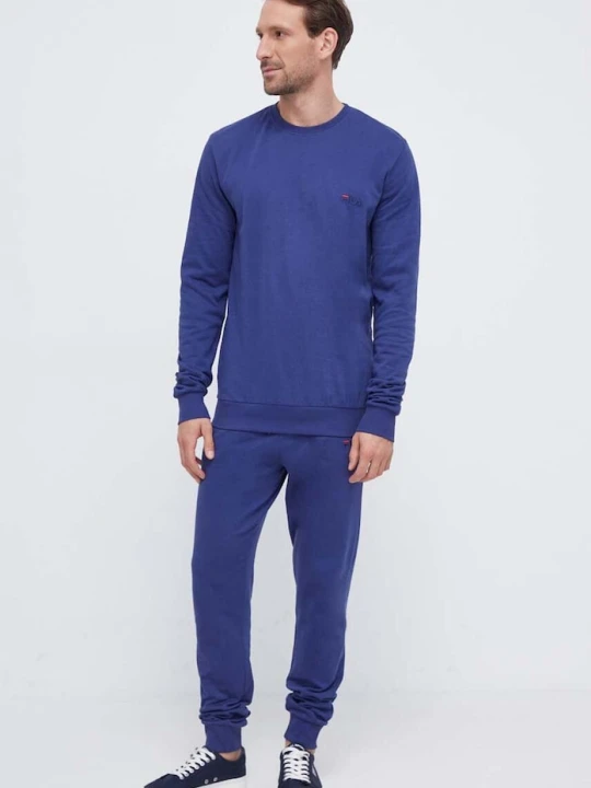Zdjęcie produktu Fila dres bawełniany niebieski