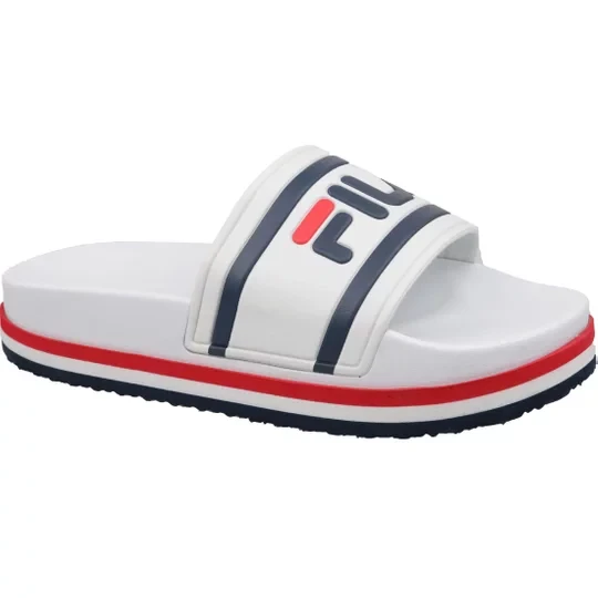 Zdjęcie produktu Fila Morro Bay Zeppa WMN 1010639-02P, Damskie, Białe, klapki, syntetyk, rozmiar: 40
