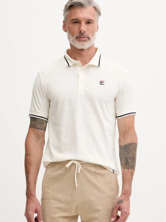 Zdjęcie produktu Fila polo męskie MONZA beżowy