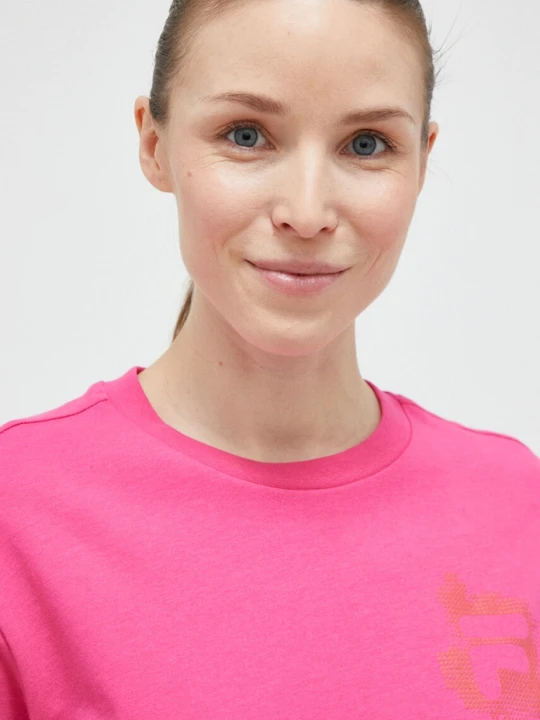 Zdjęcie produktu Fila t-shirt bawełniany różowy