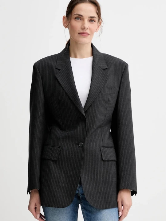 Zdjęcie produktu Filippa K marynarka z wełną szary