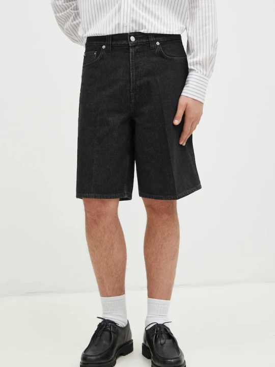Zdjęcie produktu Filippa K szorty jeansowe czarny