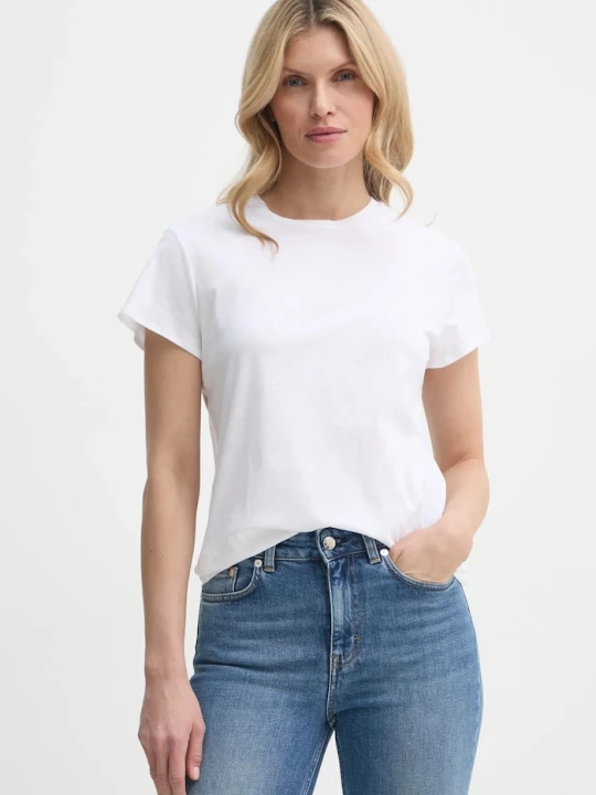 Zdjęcie produktu Filippa K t-shirt bawełniany biały