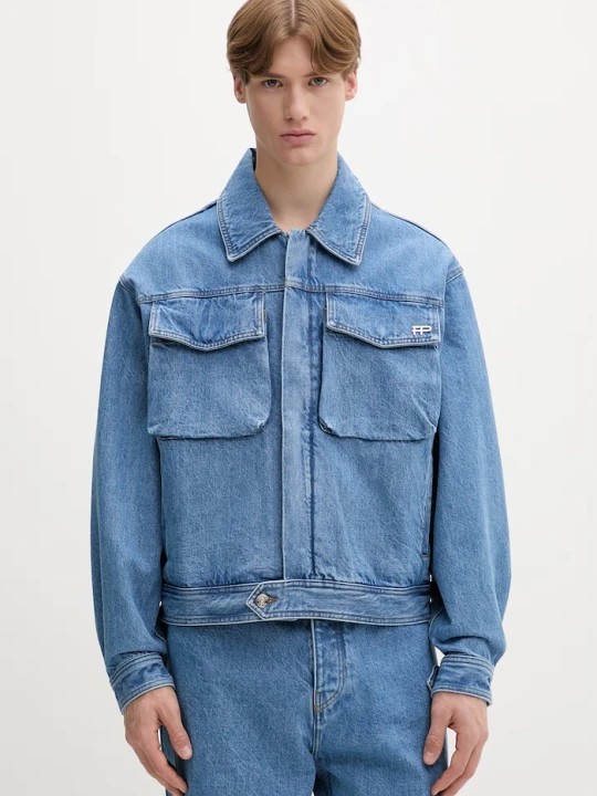 Zdjęcie produktu Filling Pieces kurtka jeansowa męska Washed niebieski