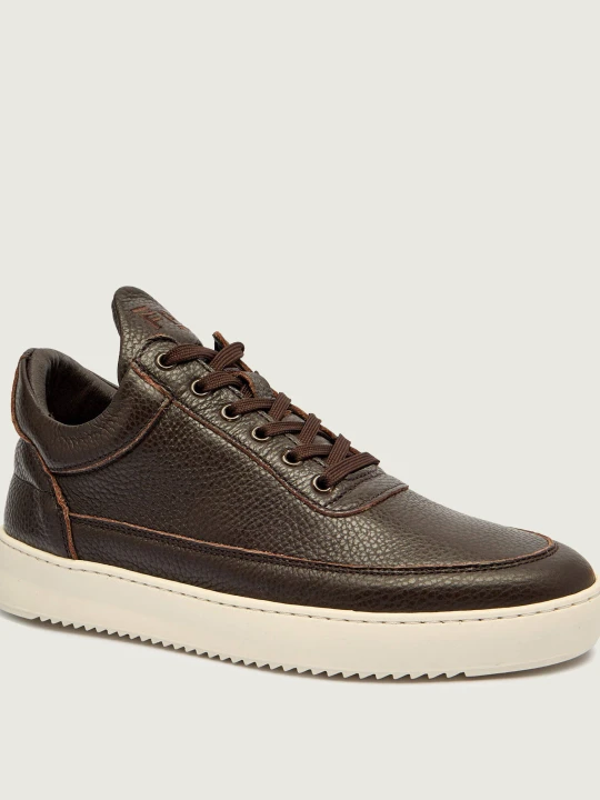 Zdjęcie produktu Filling Pieces Skórzane sneakersy Low Top Grain brązowy