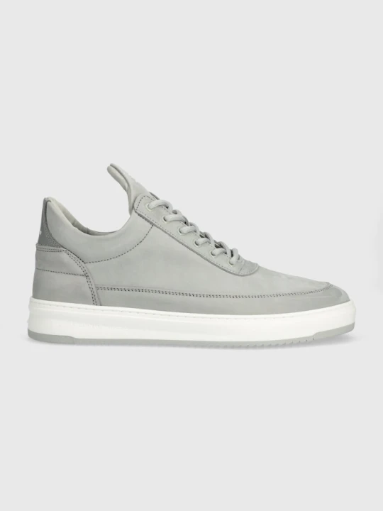 Zdjęcie produktu Filling Pieces sneakersy nubukowe Low Top Base szary