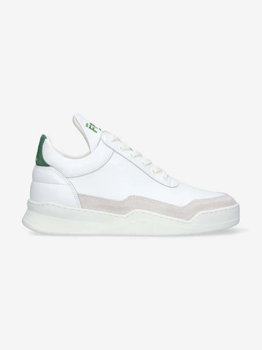 Zdjęcie produktu Filling Pieces sneakersy skórzane Low Top Ghost biały