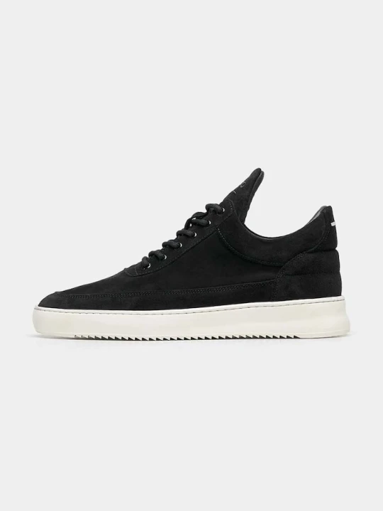 Zdjęcie produktu Filling Pieces sneakersy zamszowe Low Top Suede Organic czarny