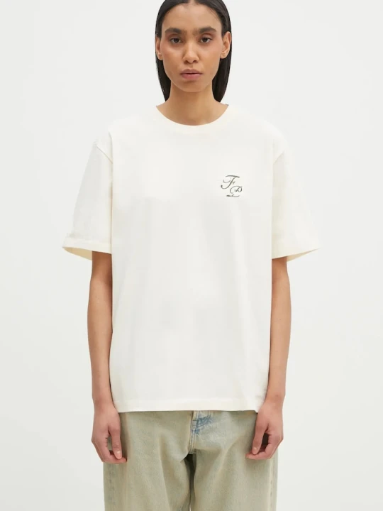 Zdjęcie produktu Filling Pieces t-shirt bawełniany beżowy