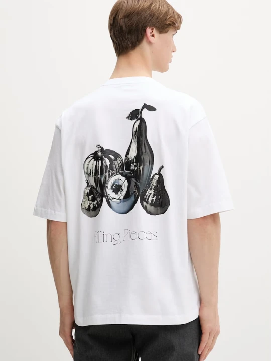 Zdjęcie produktu Filling Pieces T-shirt męski bawełniany Chrome Fruit biały