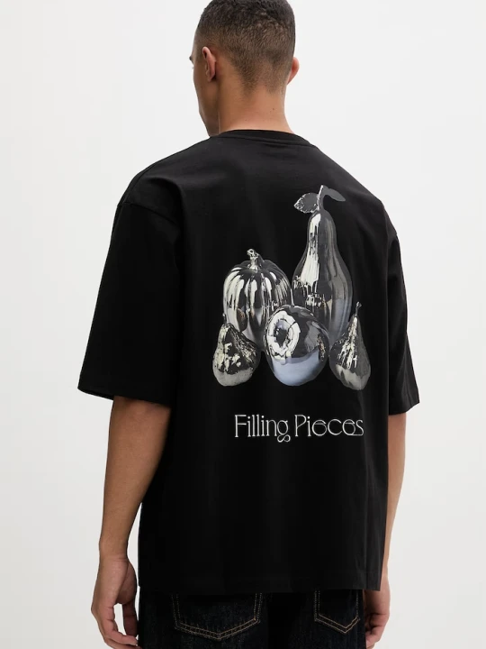 Zdjęcie produktu Filling Pieces T-shirt męski bawełniany Chrome Fruit czarny